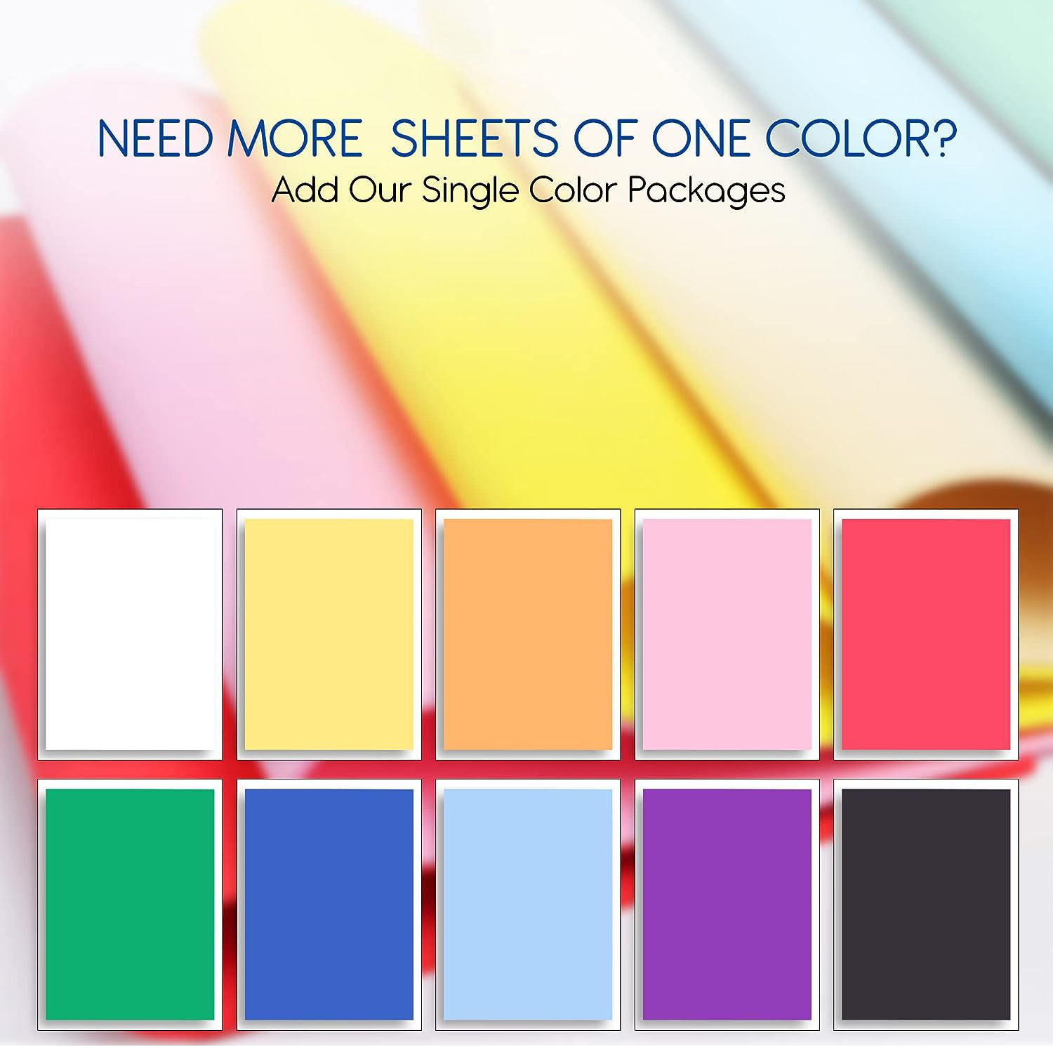 Eva Foam Sheets 9x12 Inch 10 Colours 2mm အထူ Arts and Crafts အတွက် PAIDU မှ 10 Sheets