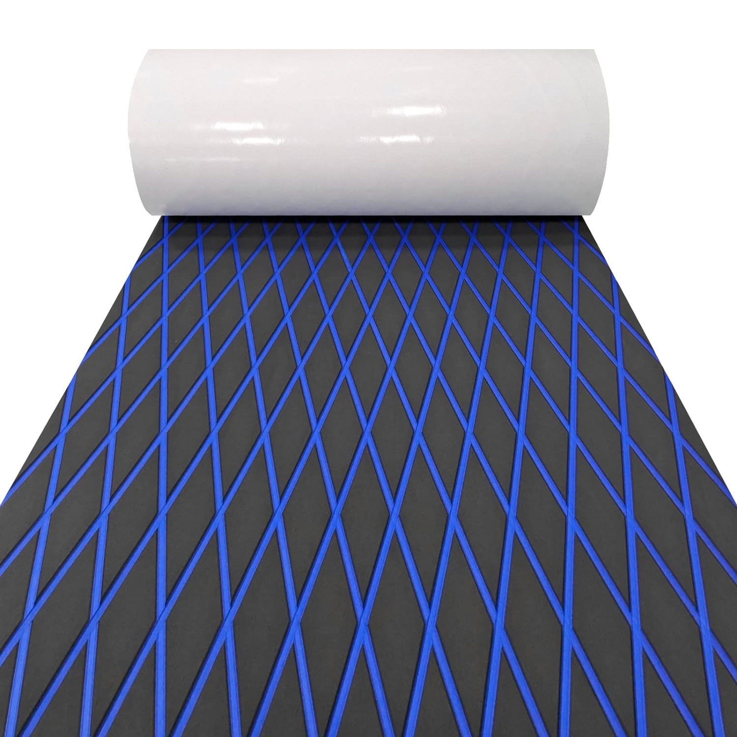 လှေကြမ်းခင်း Eva Foam Decking Marine မော်တော်ဘုတ်အတွက် တံငါလှေအတွက် စလစ်မကပ်သော ကော်ပြားကြမ်းခင်း RV ရွက်လှေ Kayak ရေကူးကန် 86.6X37.4 By PAIDU