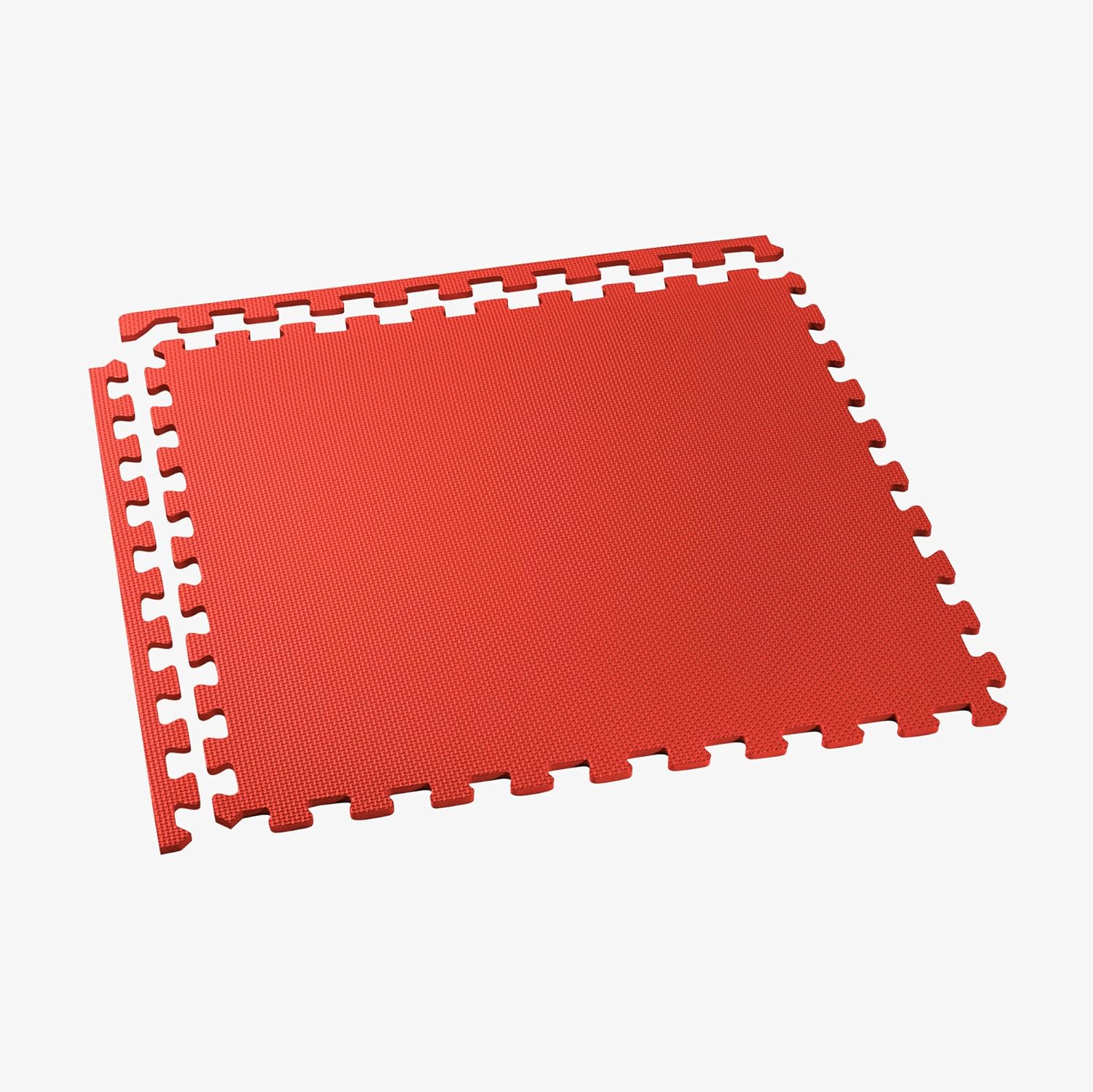 3/8 Inch Thick Multipurpose Exercise Floor Mat With EVA Foam Interlocking Tiles Anti-fatigue For Home Or Gym 24 in x 24 in By PAIDU