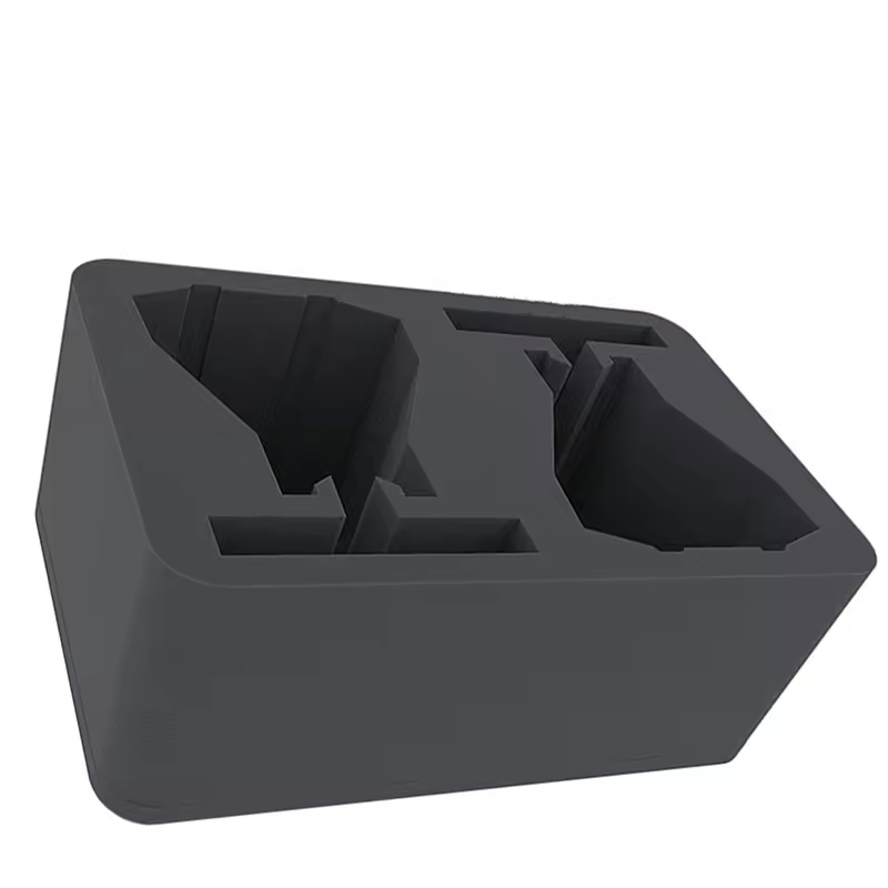 Paidu OEM ODM Factory protection display box CNC Die Cut EVA Foam Insert With Surface Flocked Paper For Packaging technology