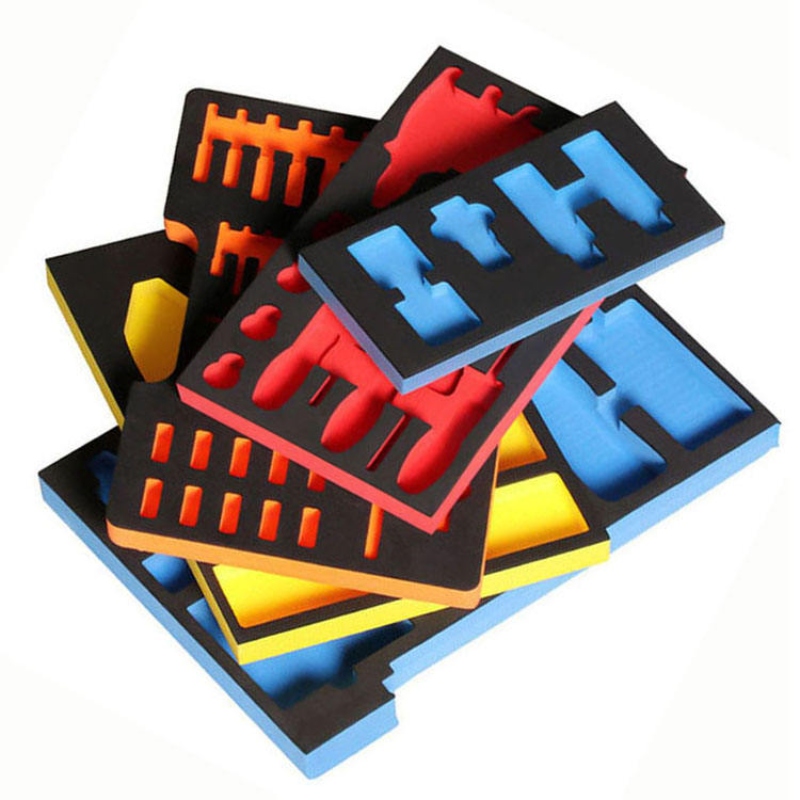 Paidu Direct Factory Custom Laser Die Cut Packaging Box Carbon Fibre Eva  Foam Insert Cardboard Tool Box Packaging Case Insert