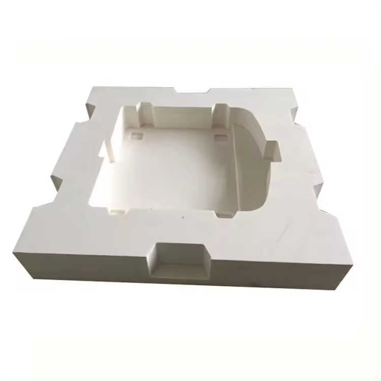 Paidu Factory custom Eva Foam Milded Insert Holding Tube Packing White for makeup cosmetic gift set black magnetic gift box