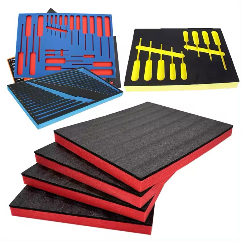 Paidu Factory Directly Custom High Density Shockproof EVA Foam Cardboard Tool Box Packaging Case Insert